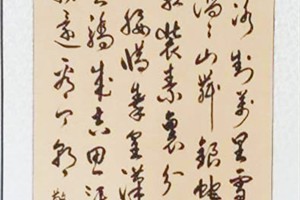 田雄标书法作品