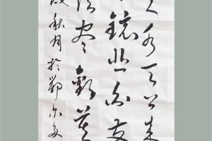 田雄标书法作品