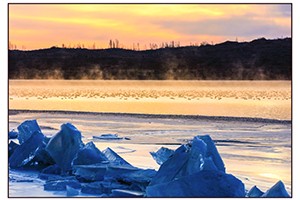 冬季里的萨拉乌苏