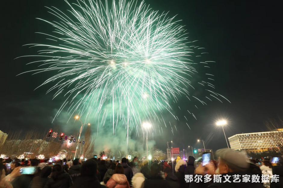 鄂尔多斯新年烟火1