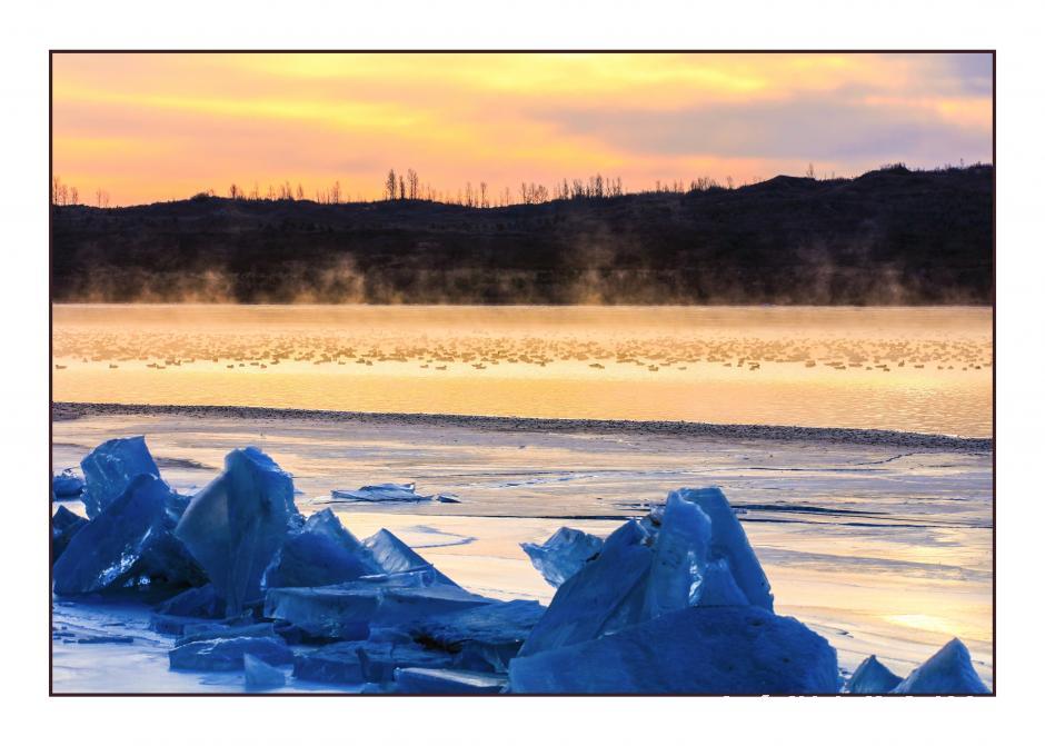 冬季里的萨拉乌苏