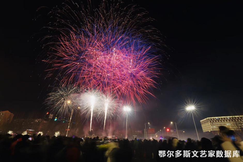 鄂尔多斯新年烟火3
