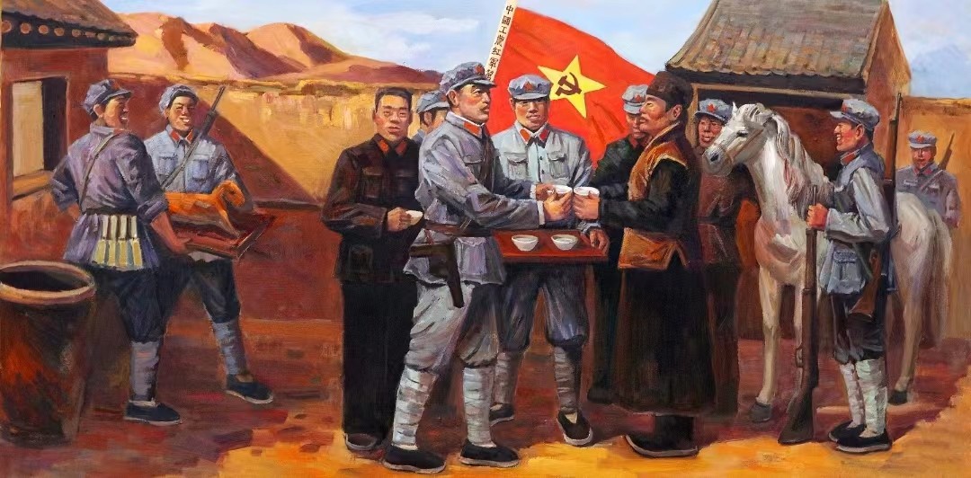 《蒙汉结盟开展统战工作》