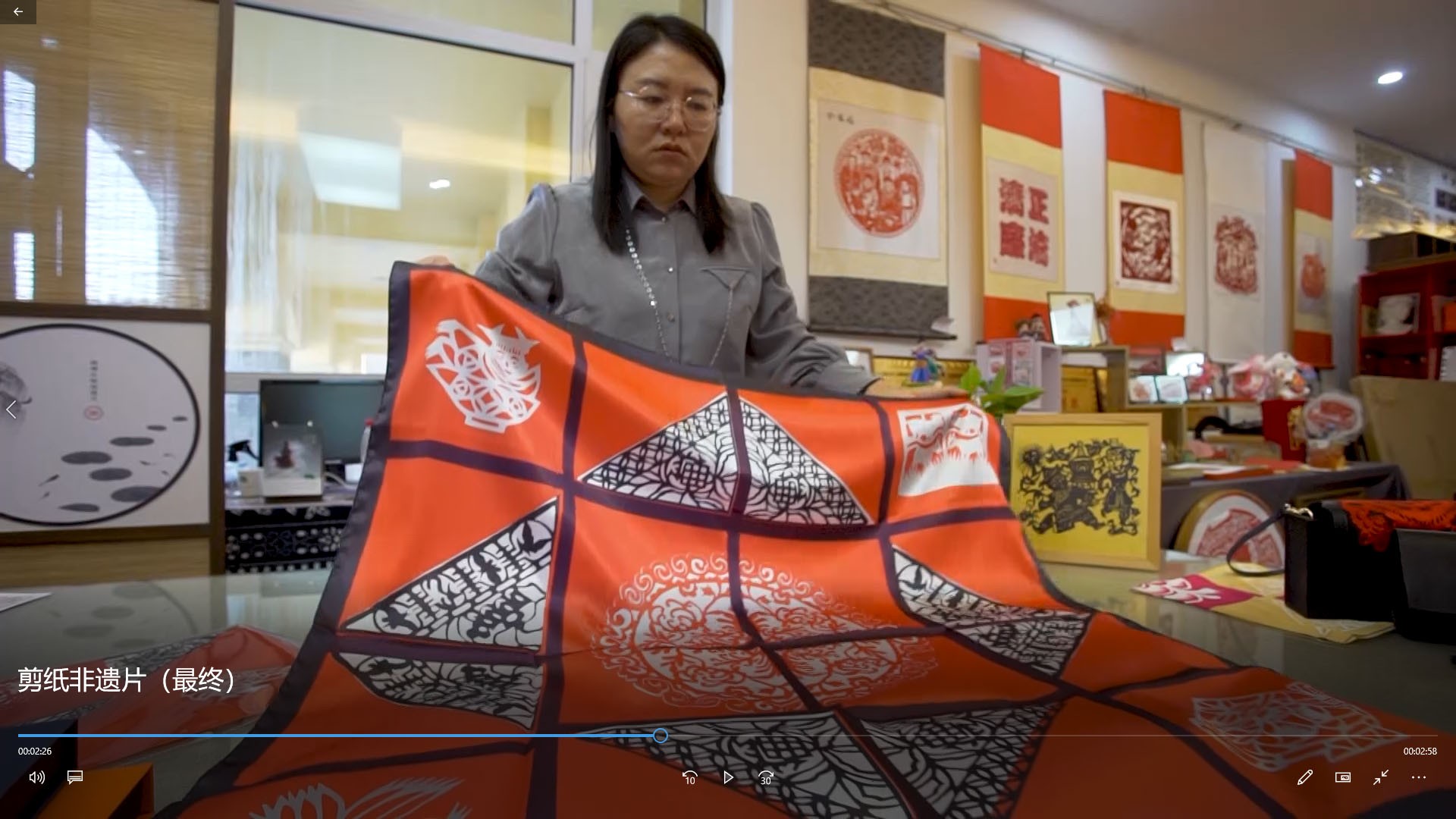 乔美英非遗申报片2022年