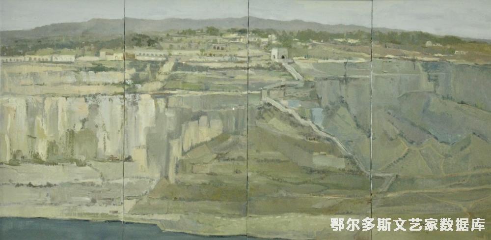 杨乐《午后的老牛湾》