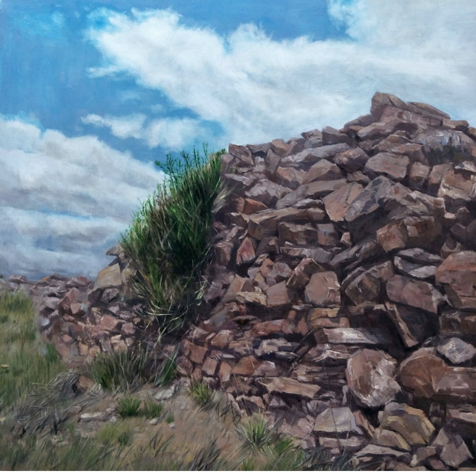 《纳林陶亥，战国秦长城》